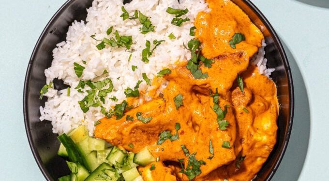 Easy Pan-fried Tofu with Red Curry Sauce