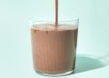 Espresso Brownie Black Bean Smoothie (22g Protein)