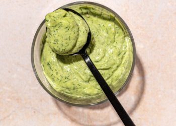 Thick + Creamy Vegan Green Goddess Dressing