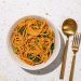 Quick + Easy Peanut Butter Noodles with Greens