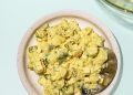 Creamy Vegan Potato Salad with Diced Tofu