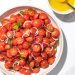 Summer Cherry Tomato Salad with Dates + Mint